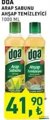 DOA ARAP SABUNU AHŞAP TEMİZLEYİCİ 1000 ML